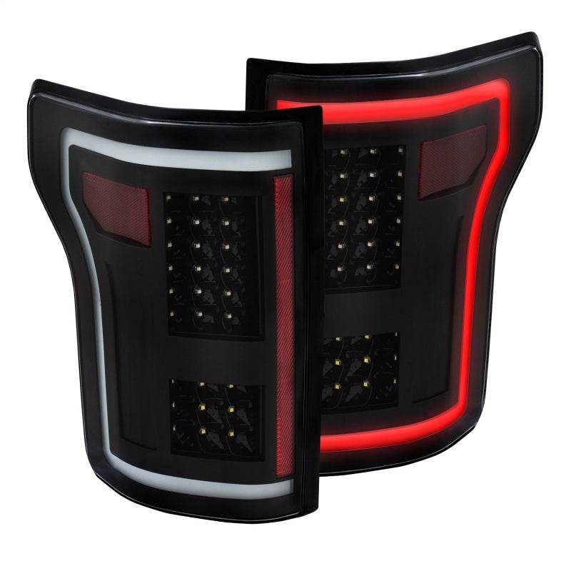 ANZO 2015-2017 Ford F-150 LED Taillights Black - My Store