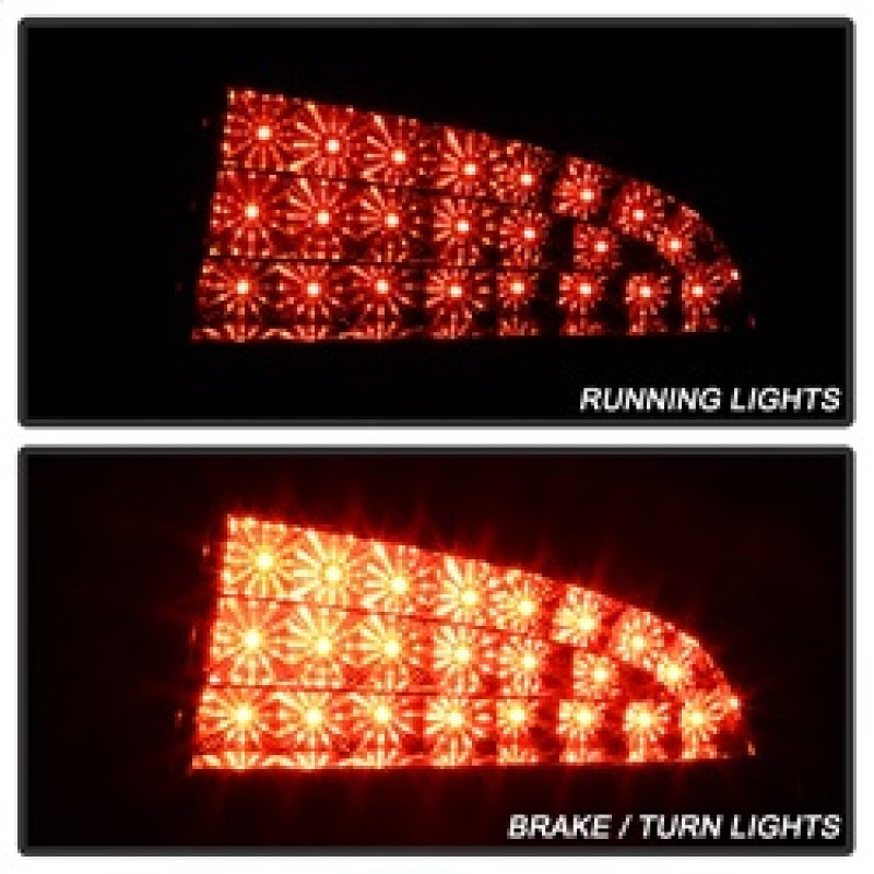 Spyder Dodge Charger 06-08 LED Tail Lights Black ALT-YD-DCH05-LED-BK - Mammoth Racing -