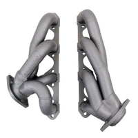 BBK 87-95 Ford F150 Truck 5.0 302 Shorty Unequal Length Exhaust Headers - 1-5/8 Titanium Ceramic - Mammoth Racing -