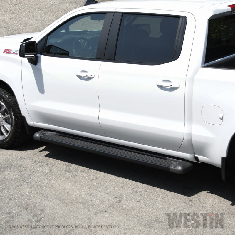 Westin SG6 Black Aluminum Running Boards 85.50 in - Mammoth Racing -