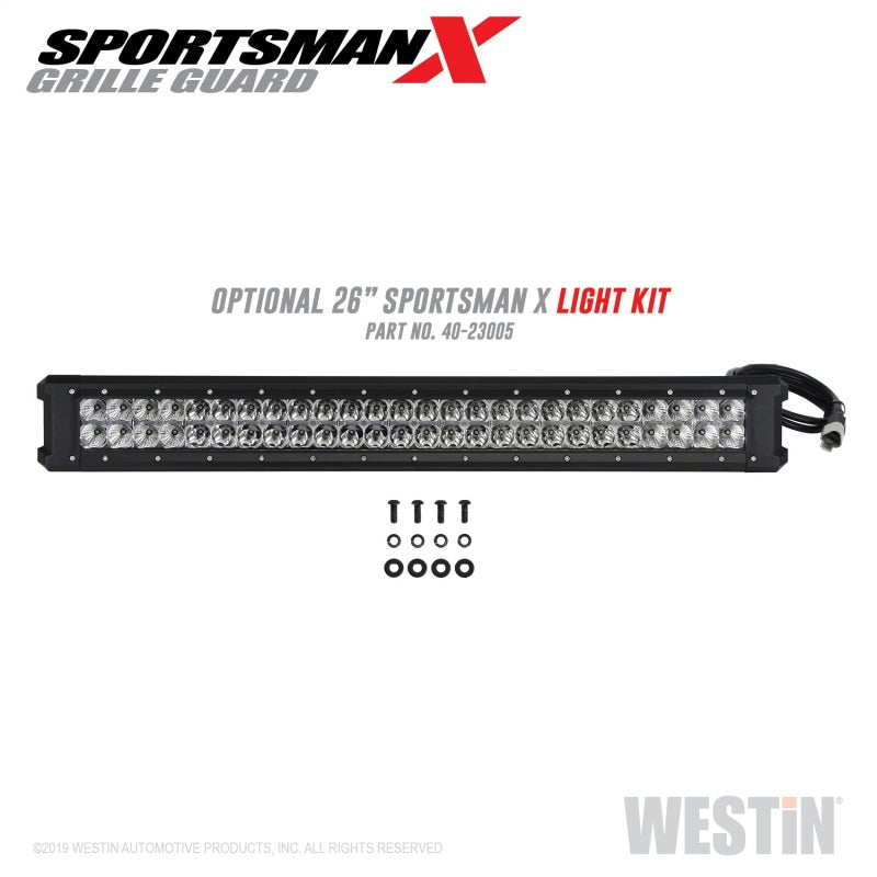 Westin 14-21 Toyota 4Runner (Excl. Limited) Sportsman X Grille Guard - Textured Black - Mammoth Racing -