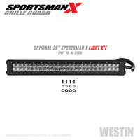 Westin 15-20 Chevrolet Colorado Sportsman X Grille Guard - Textured Black - Mammoth Racing -