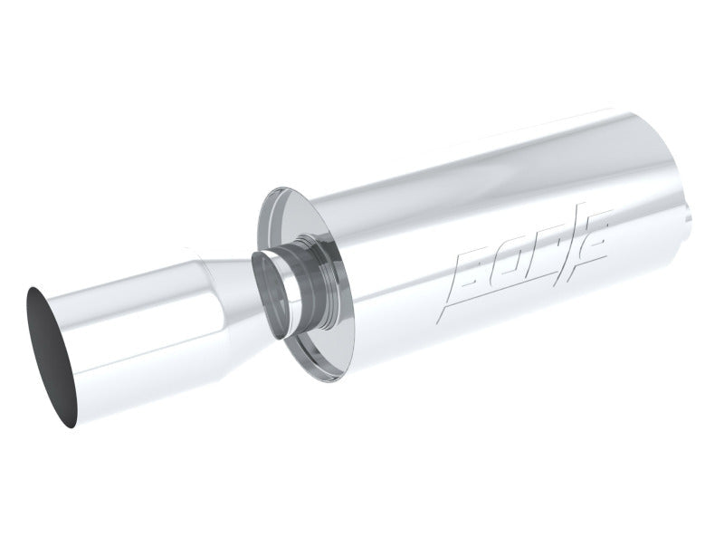 Borla Boomer Muffler Rock-It Round 2-1/4in In 4-1/2in Round Out - My Store