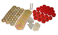 Energy Suspension Body Mount Set W/Hardware - Red - Mammoth Racing -