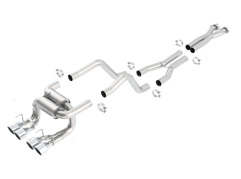 Borla 06-11 Chevrolet Corvette ZR1/Z06 6.2/7.0L 8cyl ATAK SS Catback Exhaust - My Store