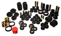 Energy Suspension 91-94 Ford Explorer 4WD Black Hyper-flex Master Bushing Set - Mammoth Racing -