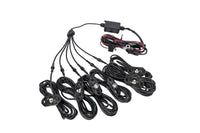 KC HiLiTES C-Series RGB LED Rock Light Kit (Incl. Wiring) - Set of 6 - Mammoth Racing -