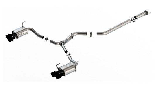 Borla 2022 Subaru WRX 2.4L Turbo AT/MT AWD S-Type Catback Exhaust CB Tips - Mammoth Racing -