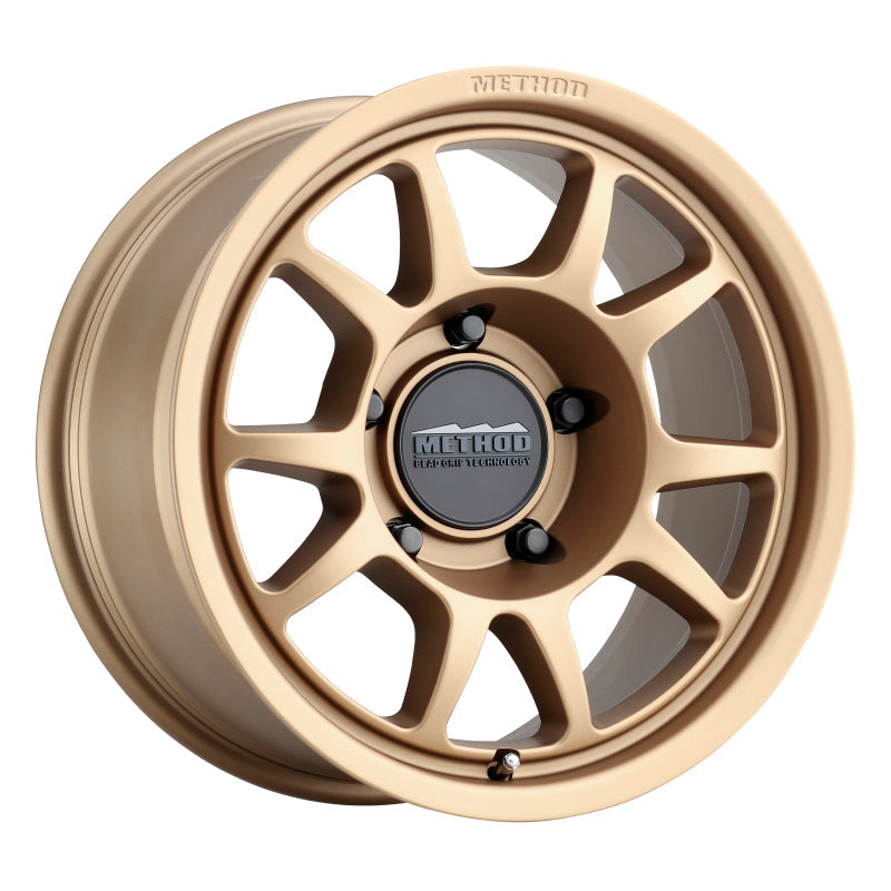 Method Mr702 15x7 +15mm Offset 5x100 56.1mm CB Method Bronze Wheel - Mammoth Racing -