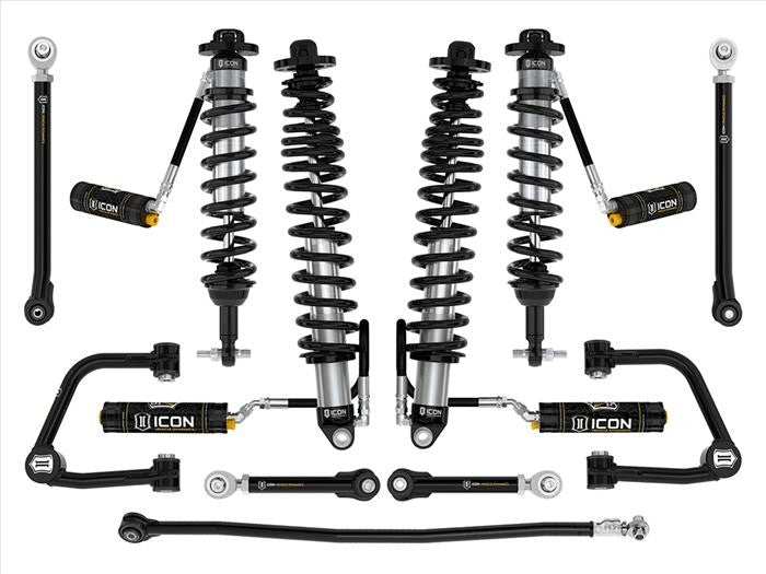 Icon 21-up Bronco Sasquatch 2-3" Lift Stage 7 Suspension System Tubular - Mammoth Racing -