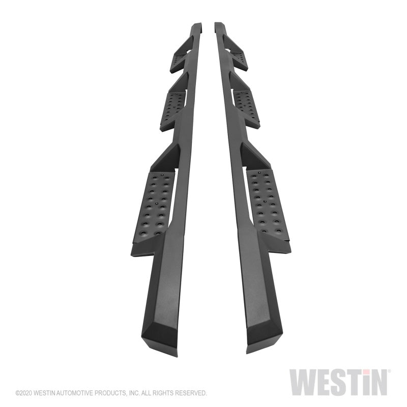 Westin 2020 Chevy Silverado 2500/3500 HDX Drop W2W Nerf Step Bars - Textured Black - Mammoth Racing -