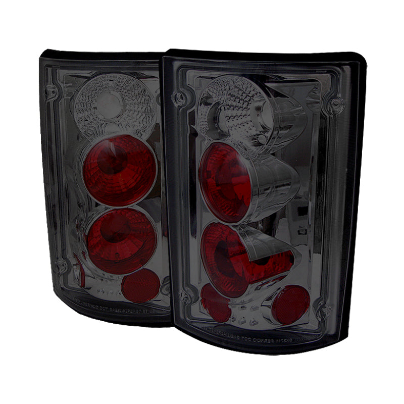 Spyder Ford Excursion 00-06/Econoline 150/250/350/450/550 95-06 Euro Tail Lights Smk ALT-YD-FEC00-SM - Mammoth Racing -