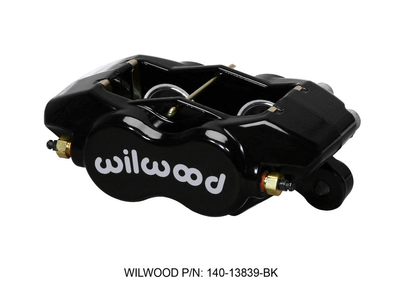 Wilwood Caliper-Forged DynaliteI-Black 1.38in Pistons .81in Disc - Mammoth Racing -