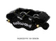 Wilwood Caliper-Forged DynaliteI-Black 1.38in Pistons .81in Disc - Mammoth Racing -