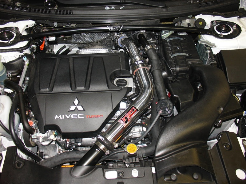 Injen 2009-11 Lancer Ralliart 2.0L Turbo Black Upper Intercooler Pipe Kit - Mammoth Racing -