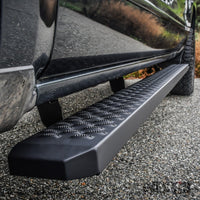 Westin Grate Steps Running Boards 86 in - Textured Black - Mammoth Racing -
