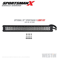 Westin 2020 Chevy Silverado 2500/3500 Sportsman X Grille Guard - Textured Black - Mammoth Racing -