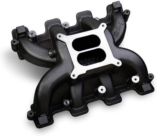 Holley HOL 300-129bk LS Dual Plane Mid-Rise Intake - My Store