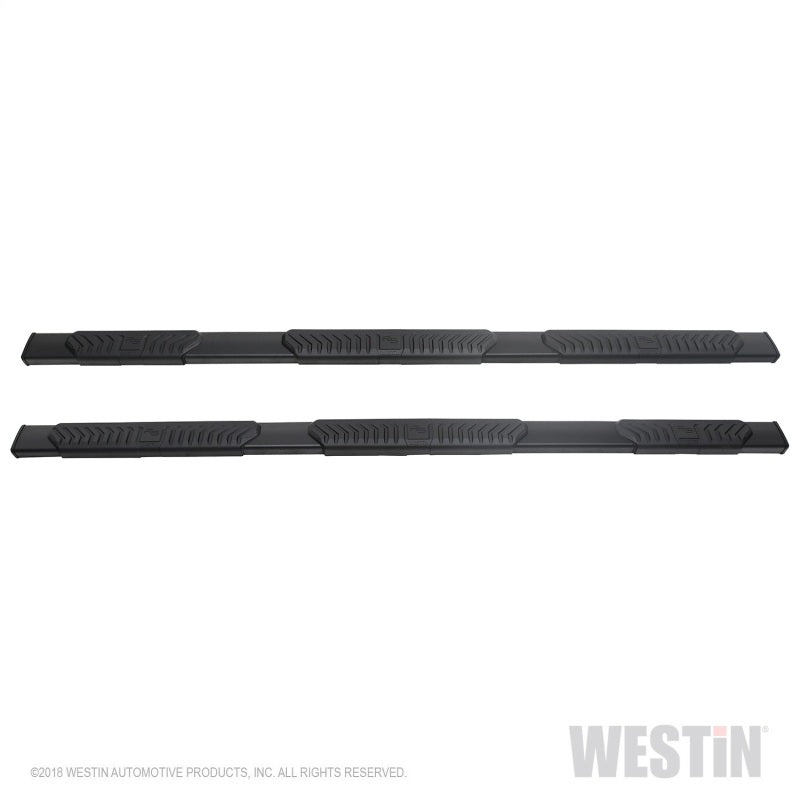 Westin 2019 Chevrolet Silverado/Sierra 1500 Crew Cab (6.5ft) R5 Modular Nerf Step Bars - Black - Mammoth Racing -