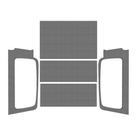 DEI 04-06 Jeep Wrangler LJ Unliminted Headliner Complete Kit - Gray - Mammoth Racing -
