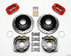 Wilwood Dynapro Low-Profile 11.00in P-Brake Kit Drill-Red Chevy 12 Bolt 2.75in Off w/ C-Clips - Mammoth Racing -