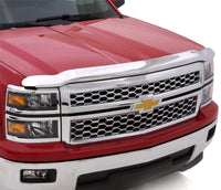 AVS 19-22 GMC Sierra 1500 Aeroskin Low Profile Hood Shield - Chrome - Mammoth Racing -