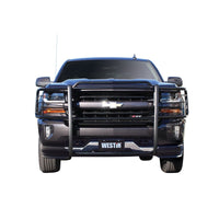 Westin 2016-2018 Chevrolet Silverado 1500 Sportsman Grille Guard - Black - Mammoth Racing -