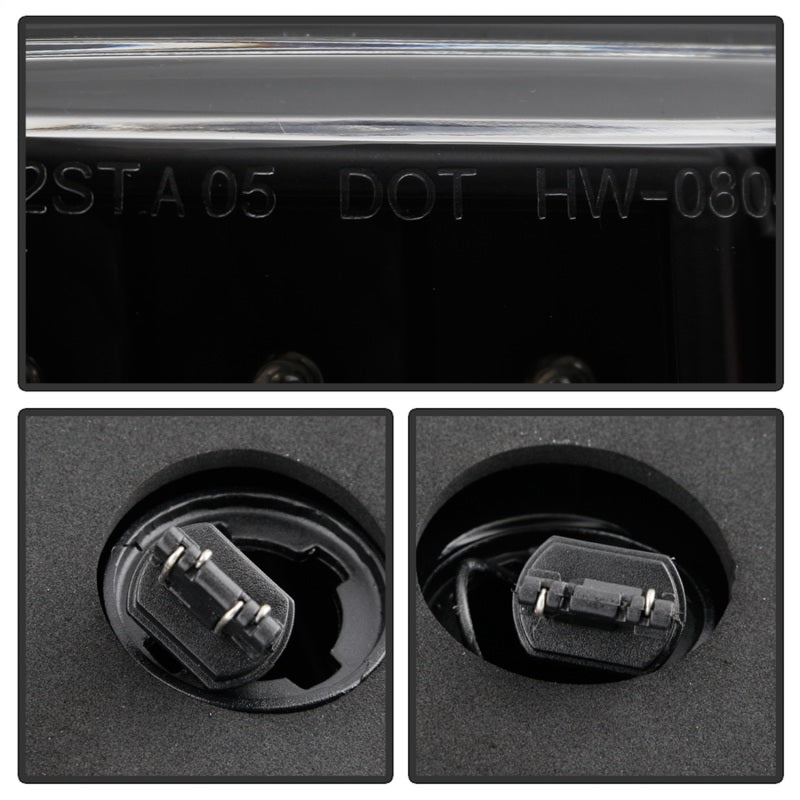 Xtune Scion Xb 08-10 LED Tail Lights Black ALT-ON-TSXB08-LED-BK - Mammoth Racing -
