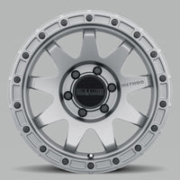 Method Mr317 17x8.5 0mm Offset 6x135 87mm CB Matte Titanium Wheel - Mammoth Racing -