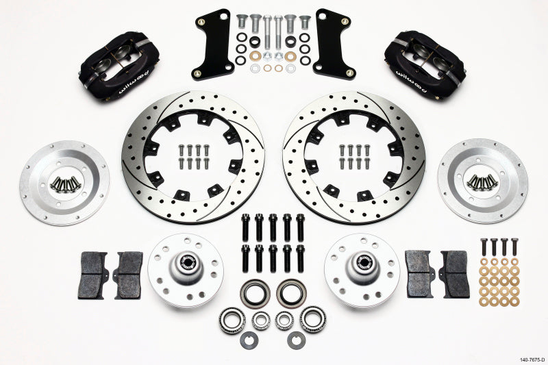Wilwood Forged Dynalite Front Kit 12.19in Drilled 67-69 Camaro 64-72 Nova Chevelle - My Store