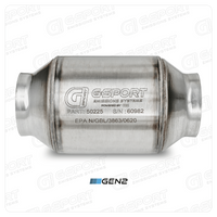 GESI G-Sport 400 CPSI GEN 2 EPA Compliant 2.5in Inlet/Outlet Catalytic Converter-4in x 4in-350-500HP - My Store
