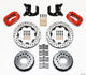Wilwood Forged Dynalite P/S Rear Kit Drilled Red Mopar-Dana 2.72in Offset - My Store