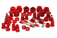 Energy Suspension 07-10 Chevy/GMC Hyper-Flex Master Bushing Set - Red - Mammoth Racing -