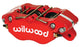 Wilwood Caliper-Dynapro 5.25in Mount-Red 1.00in Pistons .81in Disc - Mammoth Racing -