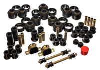 Energy Suspension 95-97 Chevy Tahoe / GMC Denali 4WD Black Hyper-flex Master Bushing Set - Mammoth Racing -