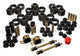 Energy Suspension 95-97 Chevy Tahoe / GMC Denali 4WD Black Hyper-flex Master Bushing Set - Mammoth Racing -