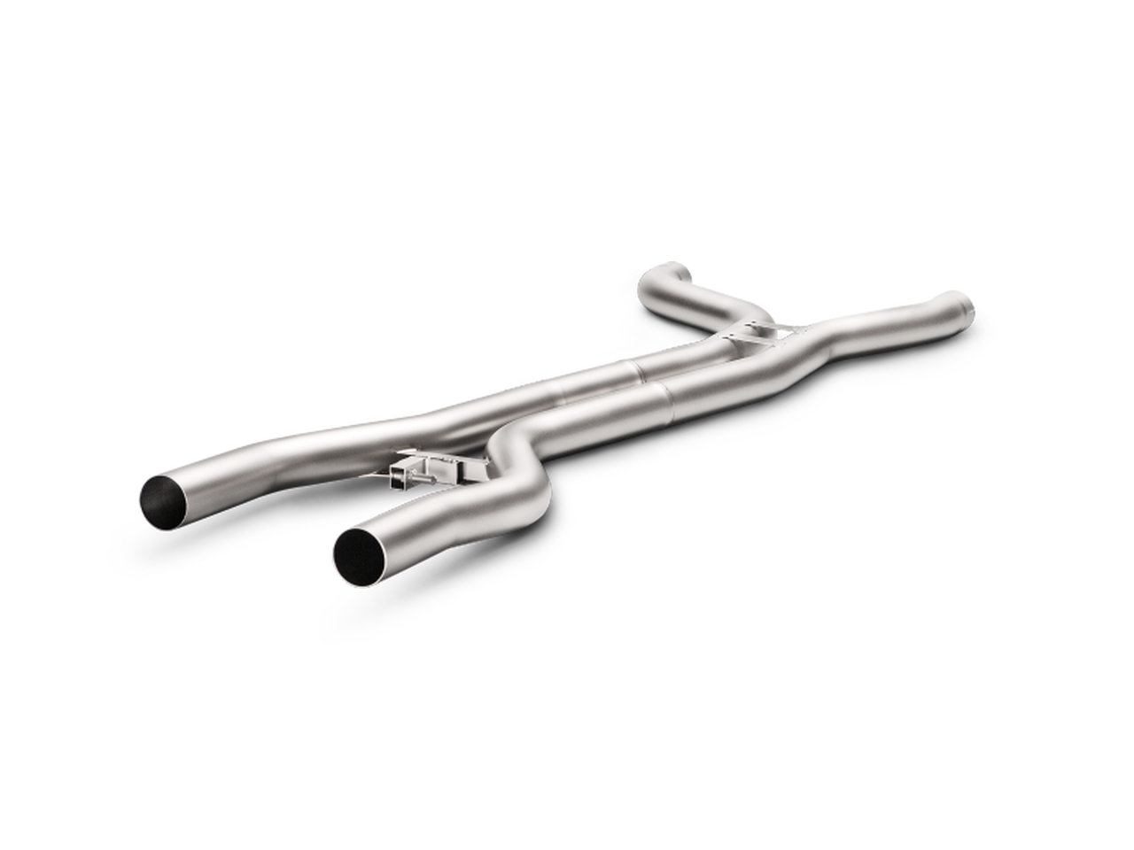 Akrapovic 15-17 Porsche Cayenne GTS (958 FL) Evolution Link Pipe Set (Titanium) - My Store