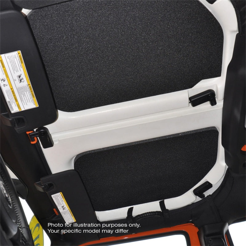 DEI 11-18 Jeep Wrangler JK 4-Door Headliner Gray 4 Piece - Mammoth Racing -