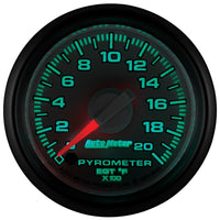 Autometer Factory Match 52.4mm Advanced Digital Stepper Motor 0-2000 Deg F Pyrometer - My Store