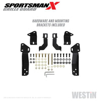 Westin 2020 Chevy Silverado 2500/3500 Sportsman X Grille Guard - Textured Black - Mammoth Racing -