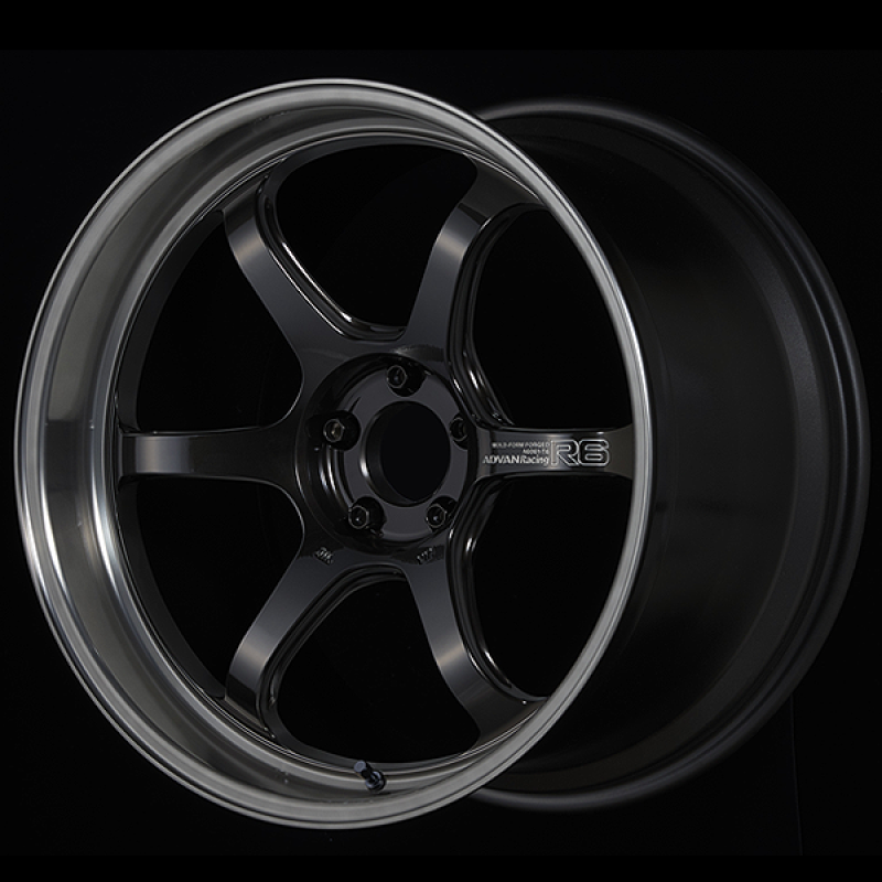 Advan R6 20x10 +25mm 5-112 Machining & Black Coating Graphite Wheel - My Store