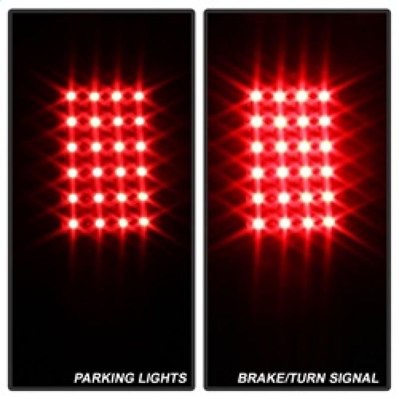 Xtune Dodge Ram 1500 94-01 / Ram 2500/3500 94-02 LED Tail Lights Black ALT-ON-DRAM94-LED-BK - Mammoth Racing -