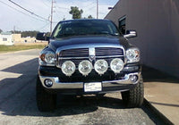 N-Fab Light Bar 04-09 Dodge Ram 2500/3500 - Tex. Black - Light Tabs - Mammoth Racing -