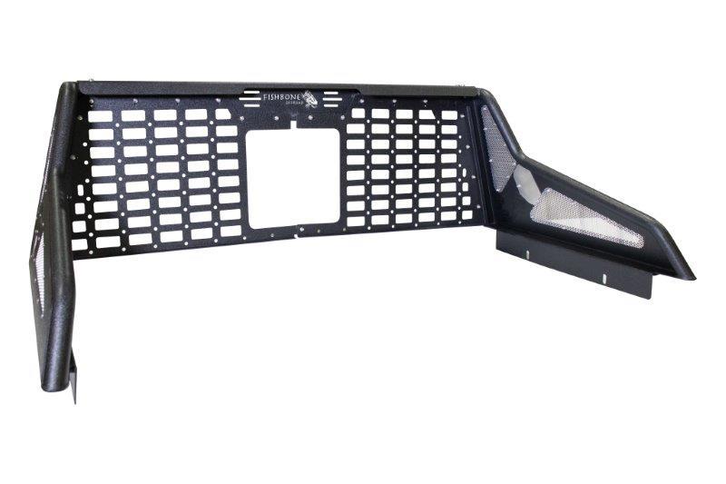 Fishbone Offroad 2016+ Tacoma Chase Rack w Molle Window Panel - Mammoth Racing -