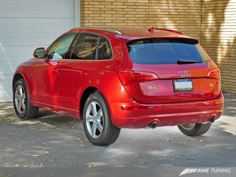 AWE Tuning Audi 8R 3.2L Resonated Downpipes for Q5 - Mammoth Racing -