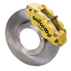Wilwood 69-83 Porsche 911 Front Superlite Brake Kit 3.5in MT Plain Face - Yellow - My Store