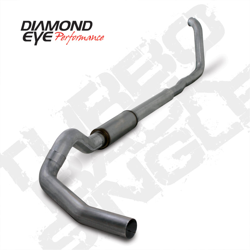 Diamond Eye KIT 5in TB SGL SS: 99-03 FORD 7.3L F250/F350 - Mammoth Racing -