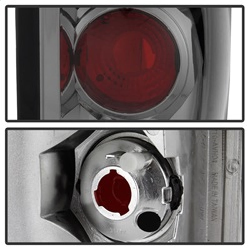 Spyder Chevy Avalanche 02-06 Euro Style Tail Lights Smoke ALT-YD-CAV04-SM - Mammoth Racing -