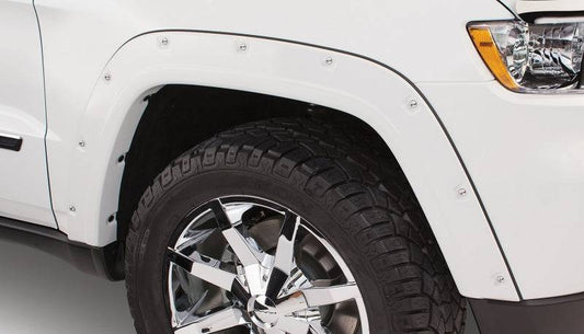 Bushwacker 11-18 Jeep Grand Cherokee Pocket Style Flares 2pc Does Not Fit Srt8 - Black - Mammoth Racing -