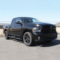 Westin 2009-2018 Ram/Dodge 1500 Quad Cab (6.5 ft Bed) PRO TRAXX 5 WTW Oval Nerf Step Bars - Black - Mammoth Racing -